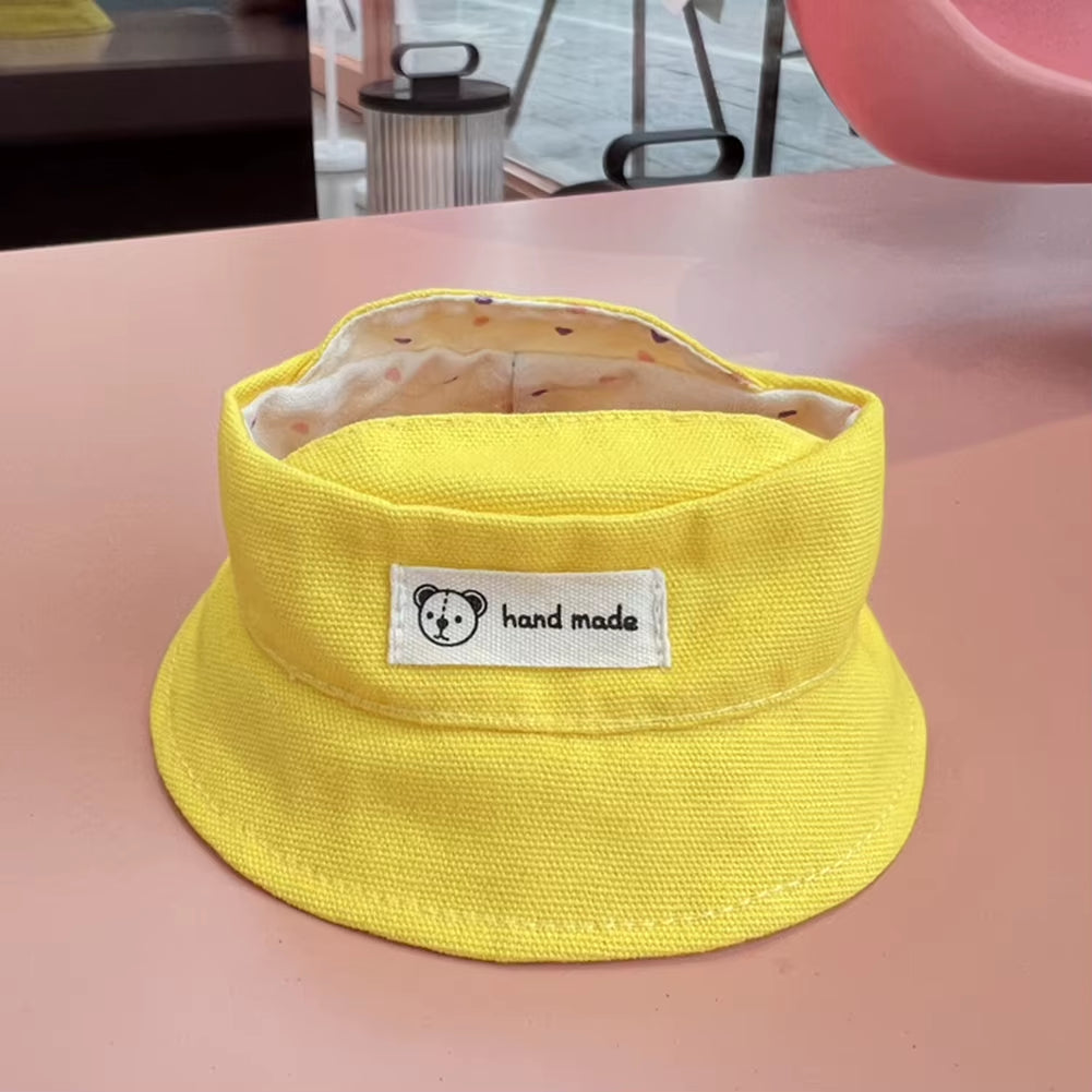 For 17Cm Labubu Doll Outfit Wrinkled Skirt Flower Hairpin Set Fisherman Hat Labubu Clothes Ropa Labubu