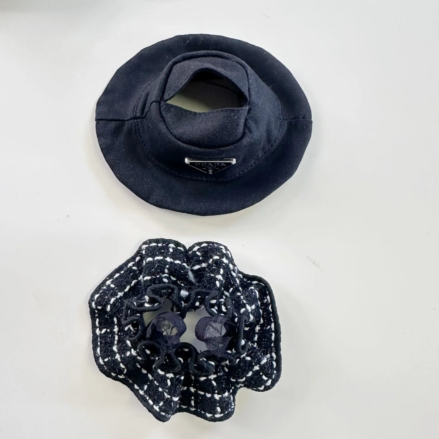 For 17Cm Labubu/Mokoko Clothes Outfit Labubu Sitting Party V1 V2 Baby Clothes Kpop Exo Bts Black and White Fragrant Skirt Set