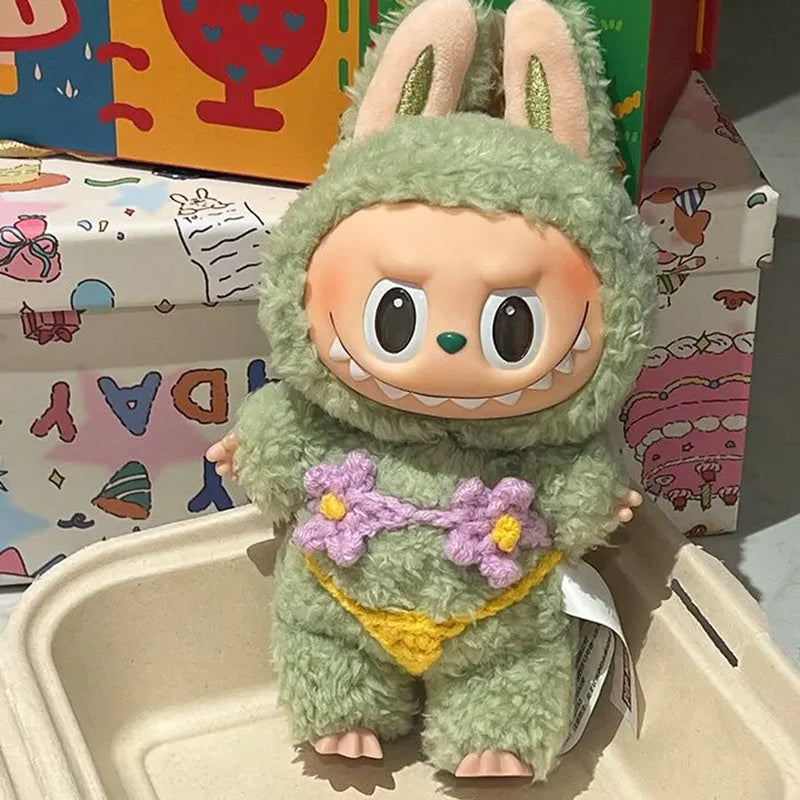 For Labubu 3.0 Big into Energy Series Swimsuit Labubu Sexy Bikini Set Labubu Clothing