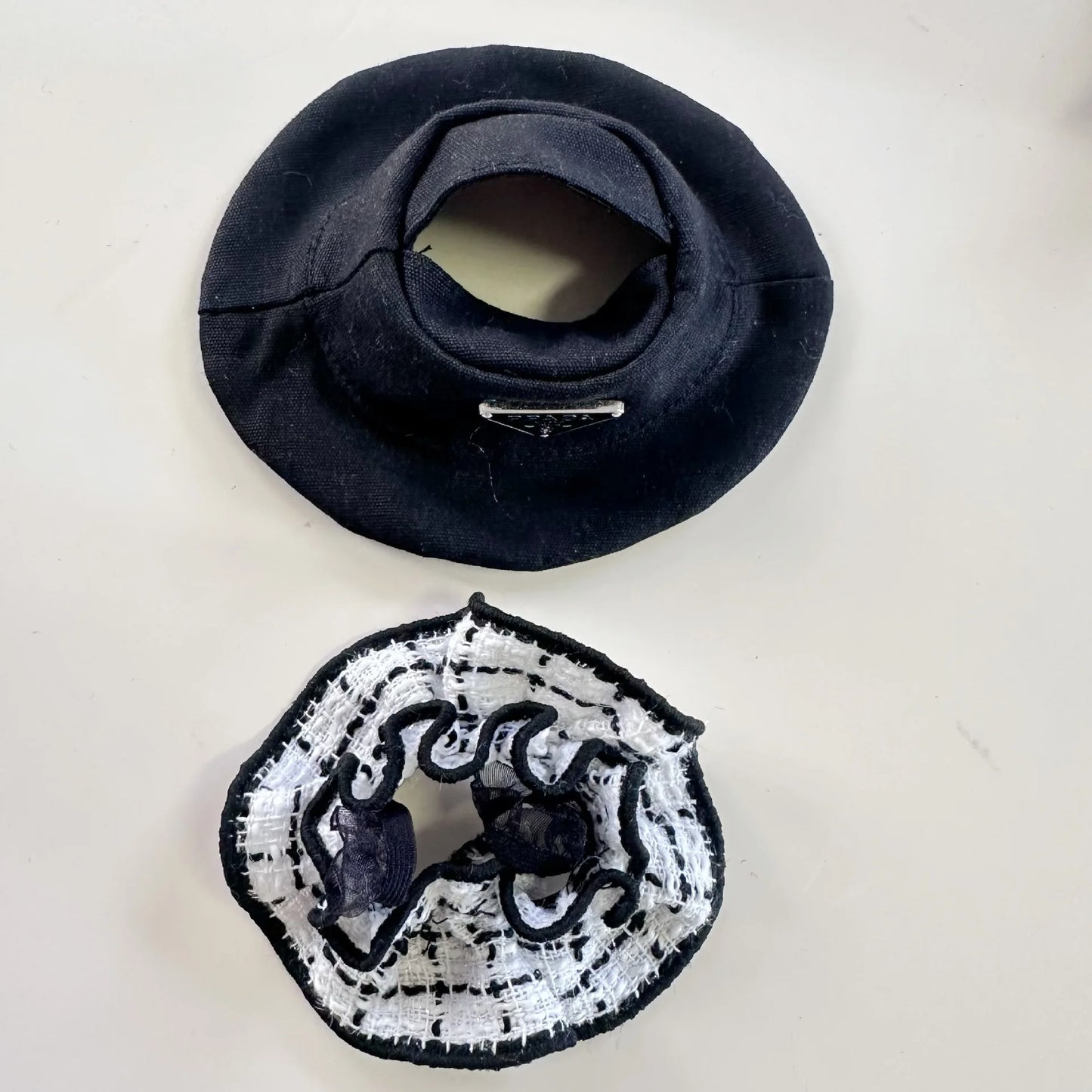 For 17Cm Labubu/Mokoko Clothes Outfit Labubu Sitting Party V1 V2 Baby Clothes Kpop Exo Bts Black and White Fragrant Skirt Set