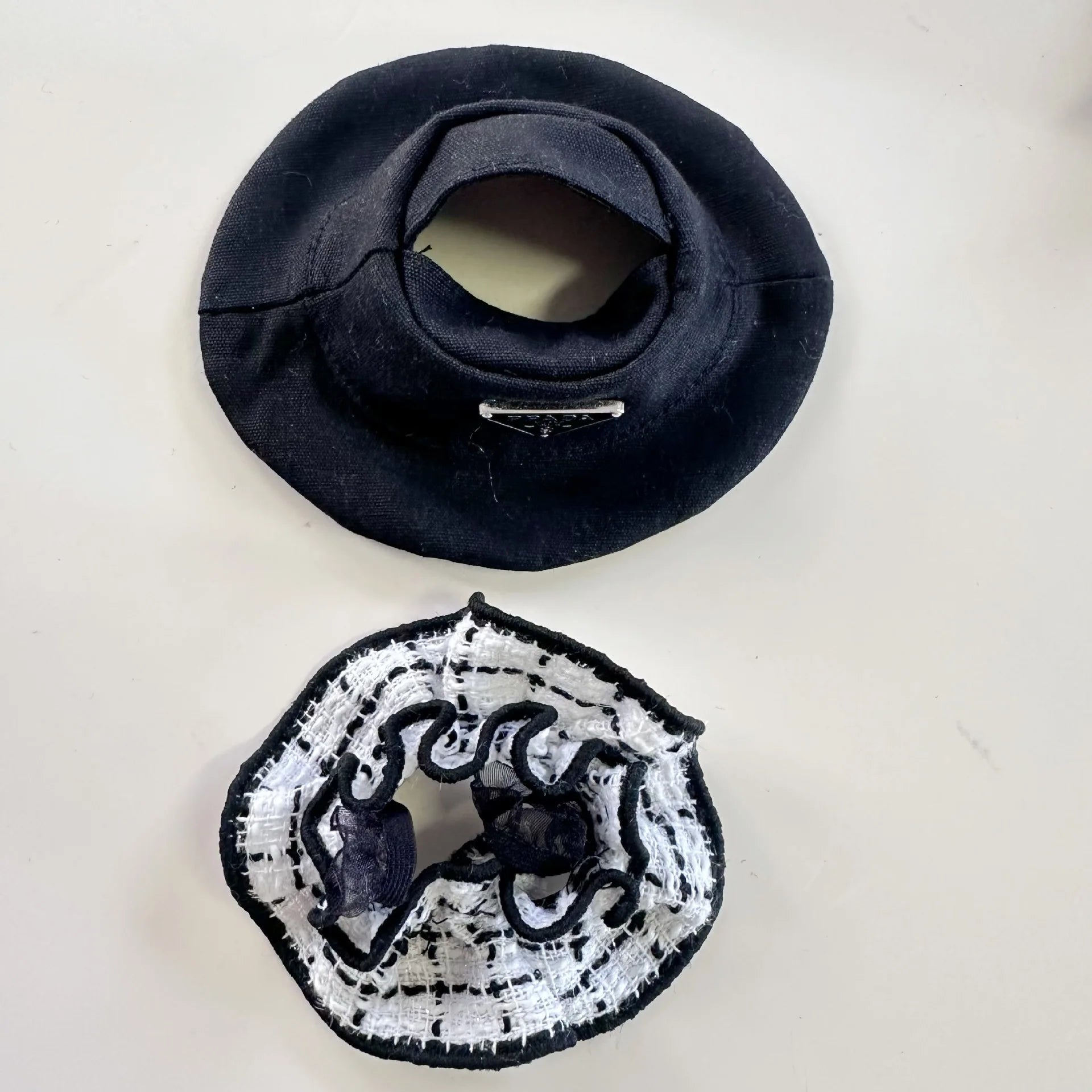 For 17Cm Labubu/Mokoko Clothes Outfit Labubu Sitting Party V1 V2 Baby Clothes Kpop Exo Bts Black and White Fragrant Skirt Set