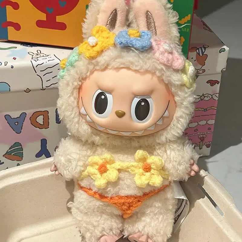 For Labubu 3.0 Big into Energy Series Swimsuit Labubu Sexy Bikini Set Labubu Clothing